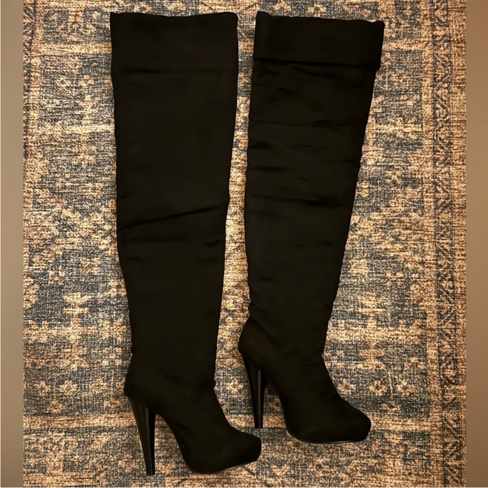 Over the Knee Heel Boots